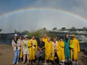 Cruise Specialists Passengers with Ellen Bethel on HAL 2009 World Cruise