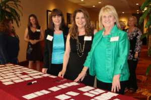 Travel agents welcoming their clients