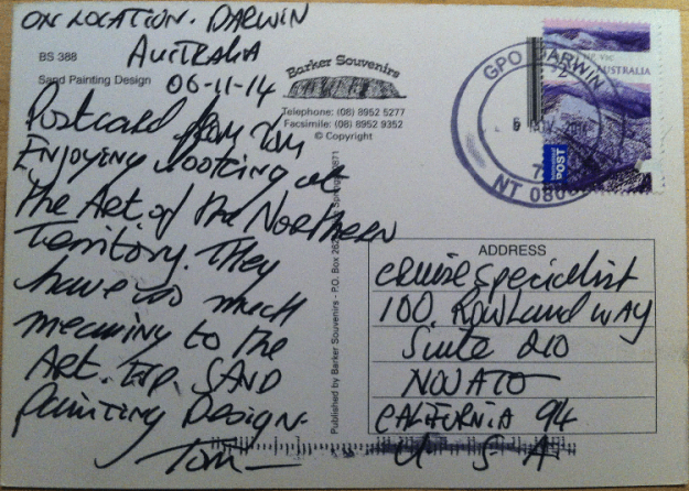 Darwin Australia Sand Painting_Back