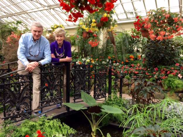 Lynn and Buddy Lewis on the Crystal Serenity World Cruise