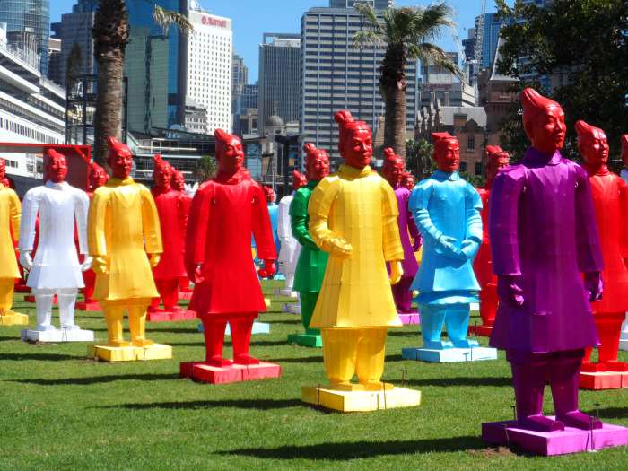 Terra Cotta Statues in Sydney
