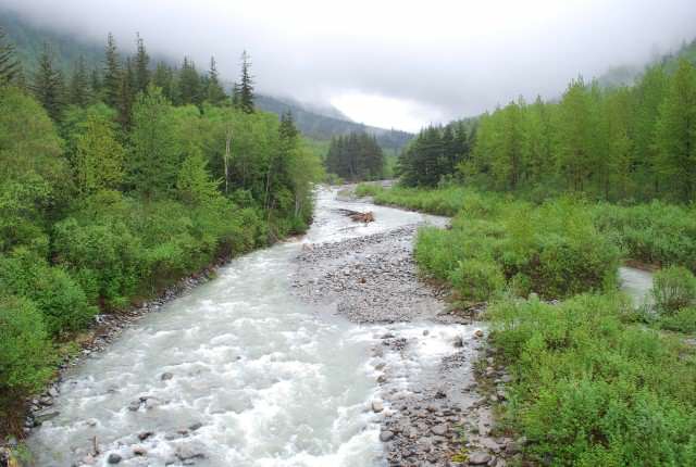 Following the Skagway River