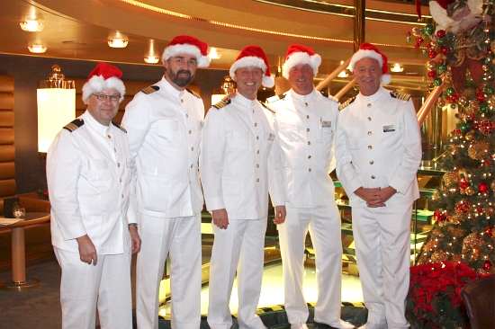 Enjoying the holidays on a cruise
