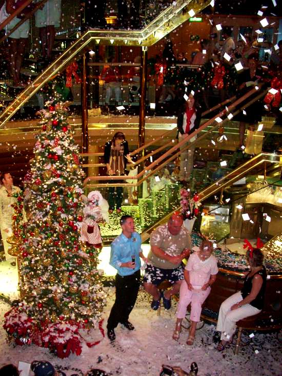 Christmas morning aboard Holland America