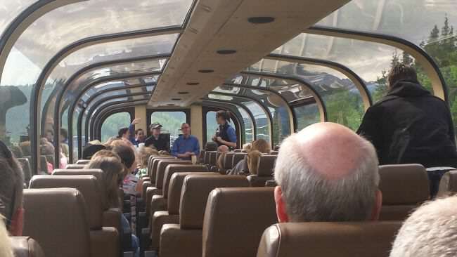 Train ride to mount denali