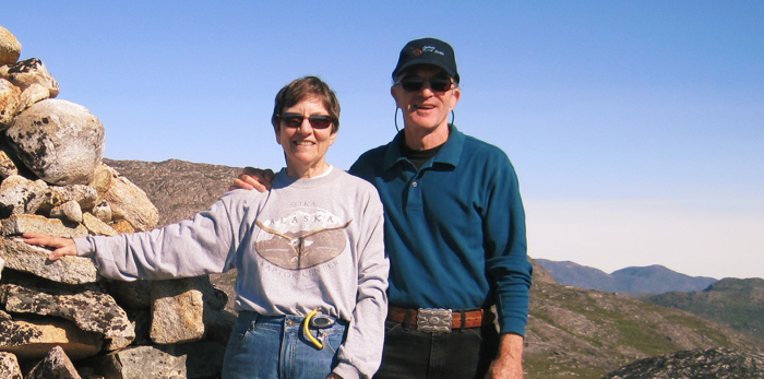 Cruise Specialists Voyage Hosts, Wendy and Steve Bodenheimer