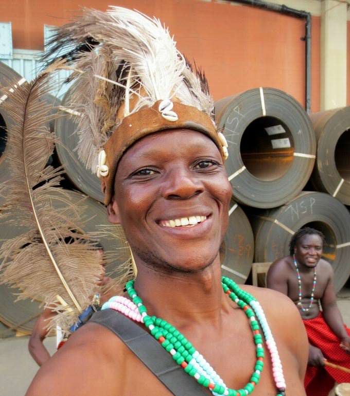 Enjoying the people of Kenya