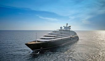 Scenic Eclipse at sea