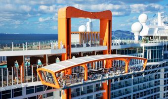 view of side of Celebrity Apex ship